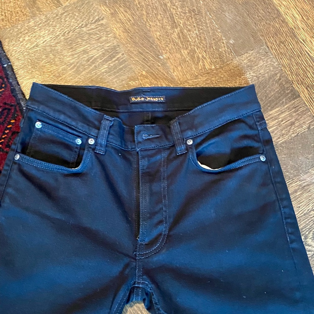 Black Nudie Jeans